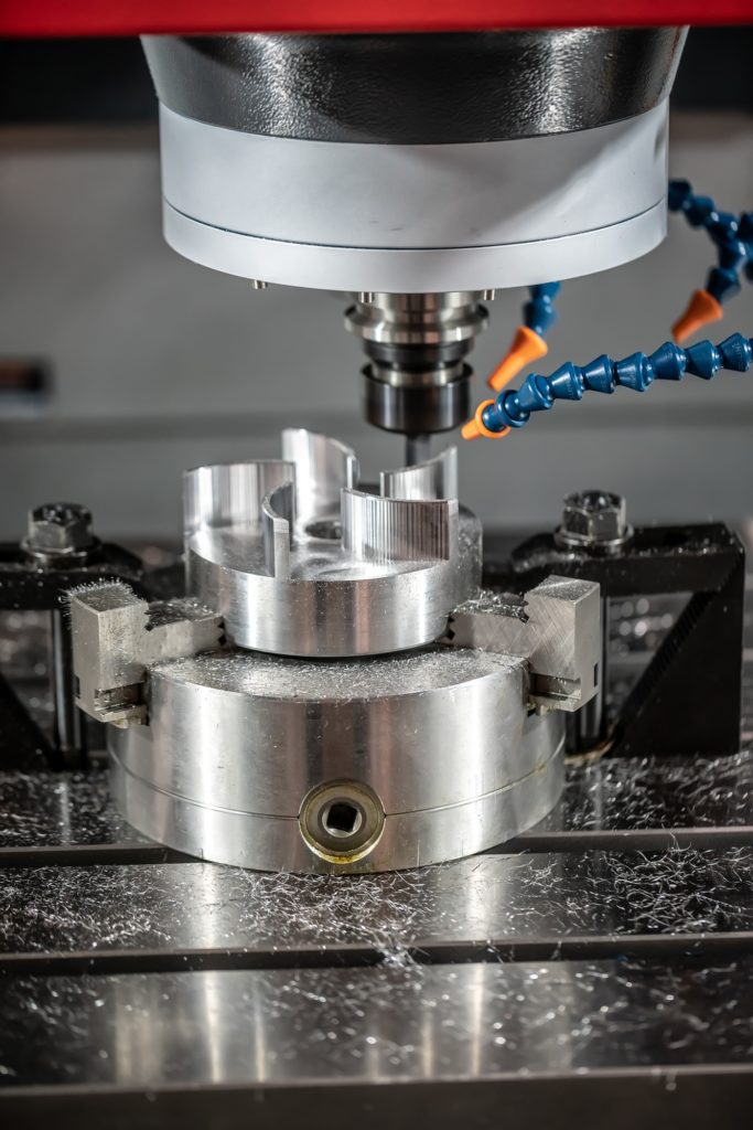 Metalworking CNC milling machine.